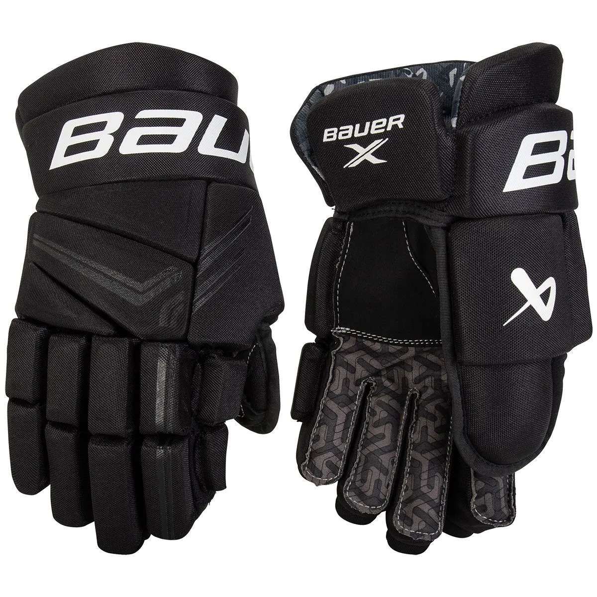 Перчатки хоккейные BAUER S24 X SR (BLK 15")