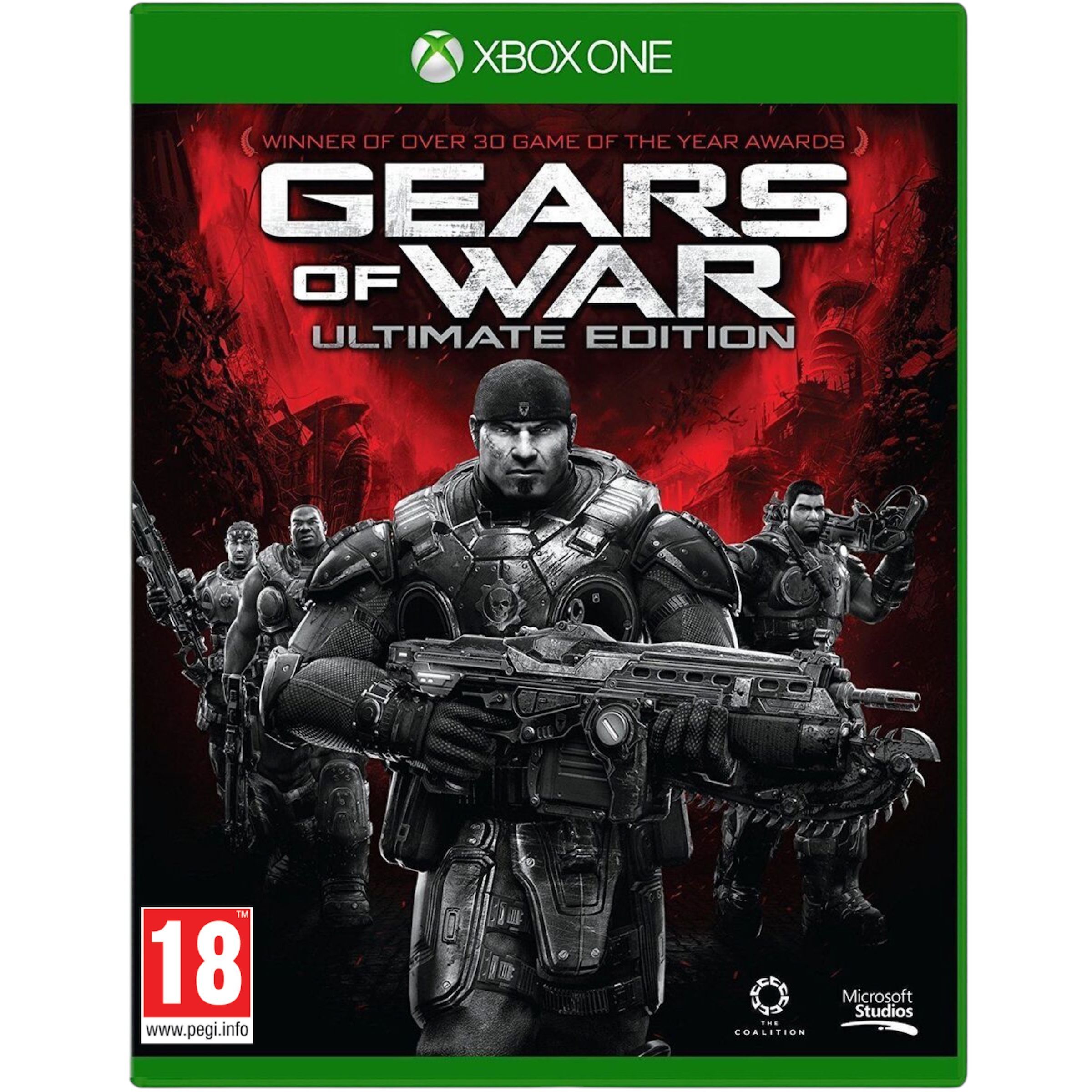 Игра Gears of War: Ultimate Edition (Диск, Xbox One, Xbox Series X, Русская версия)