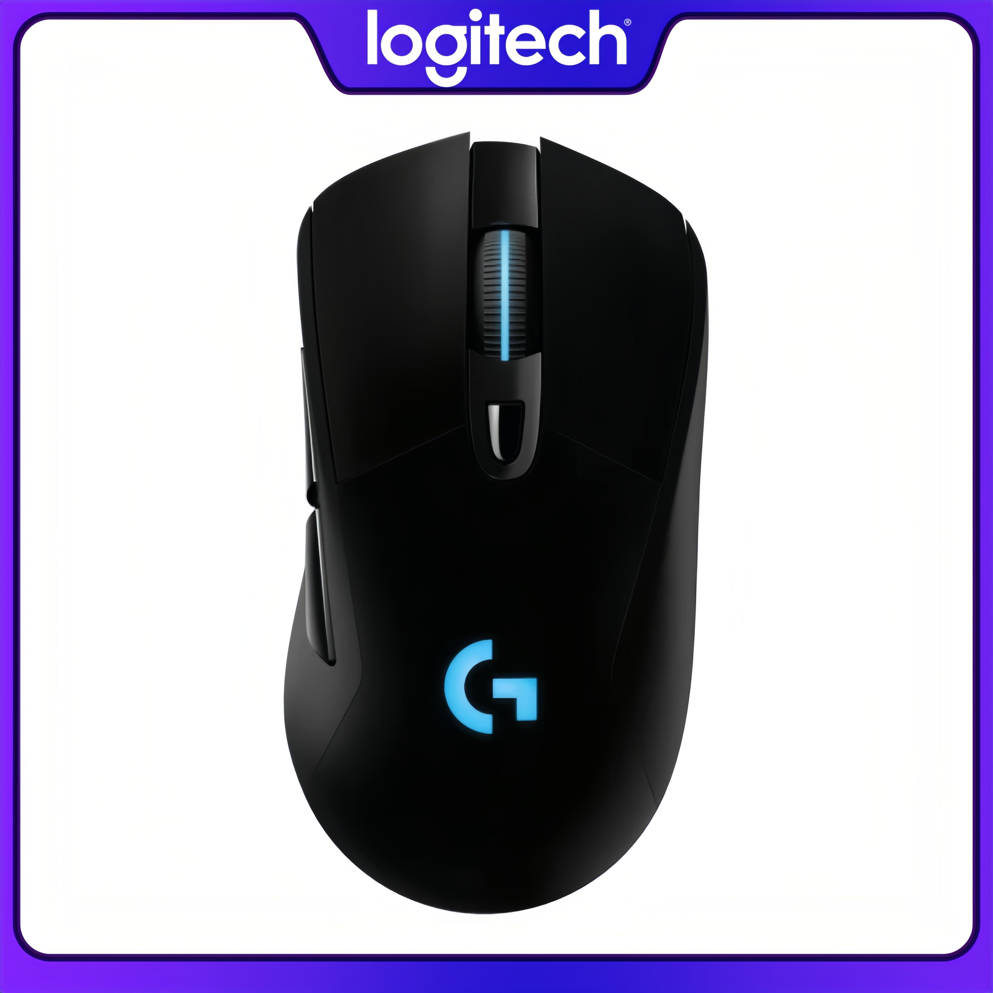 Logitech Игровая мышь беспроводная Logitech G703, черный