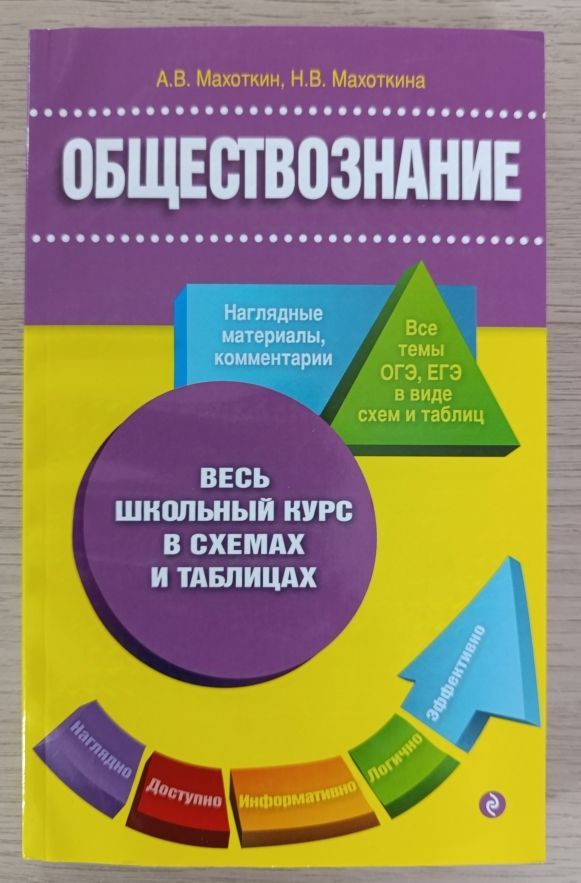 Обществознание: весь школьный курс в схемах и таблицах