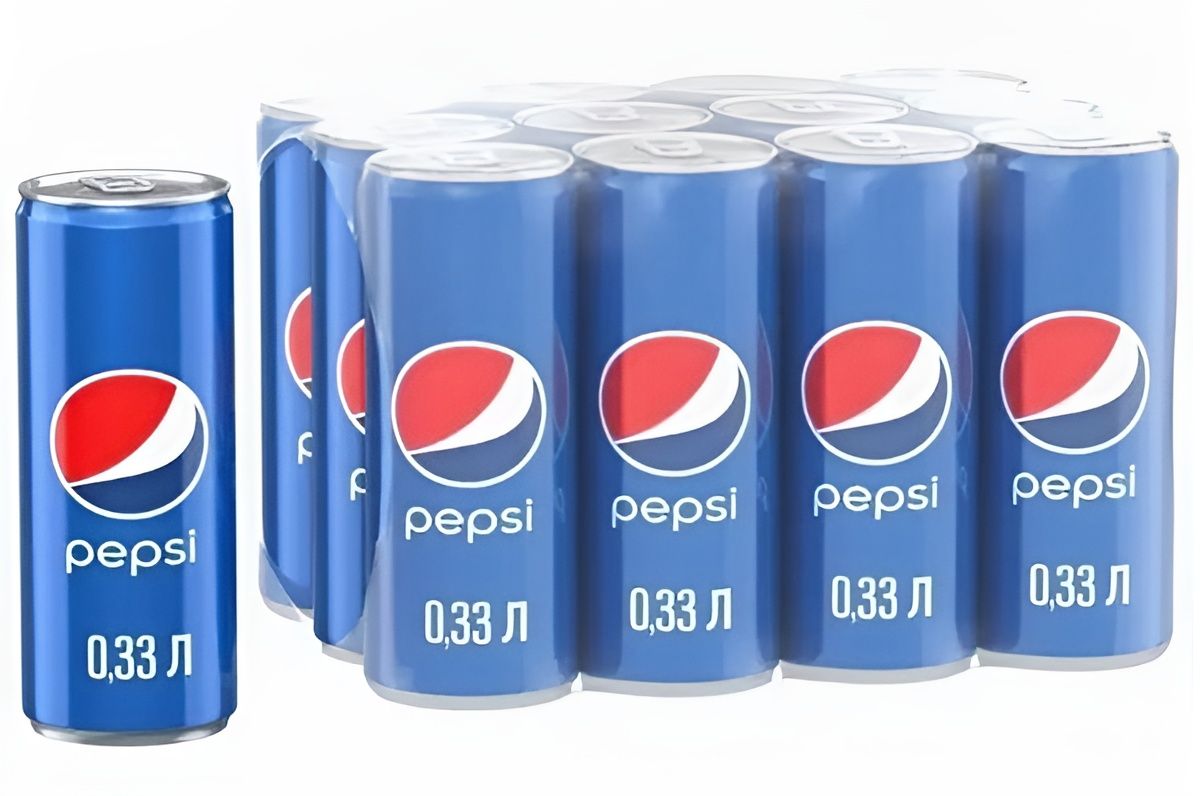 Pepsi 0,33л.*12шт. Slim Чехия Пепси