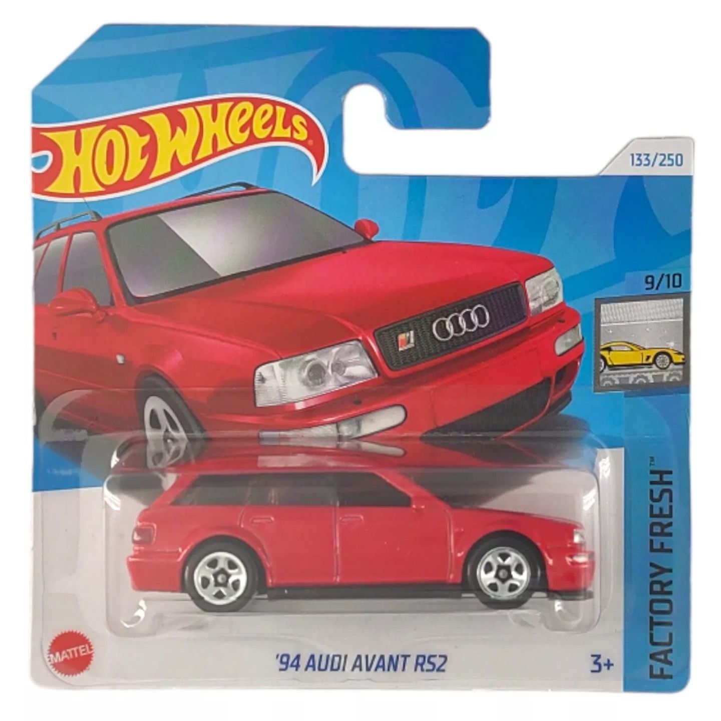 HTC54 Hot Wheels машинка металлическая игрушка коллекционная масштабная модель 94 Audi Avant RS2 Кейс 2024