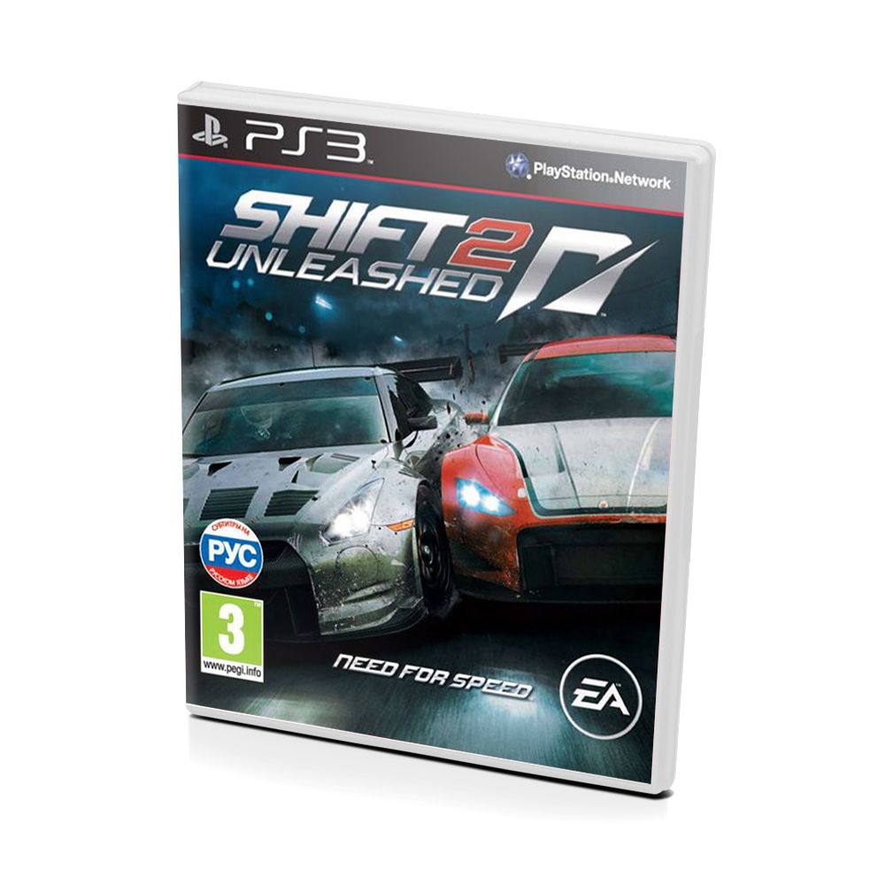 Игра Need For Speed Shift 2 Unleashed (PlayStation 3, Русская версия)