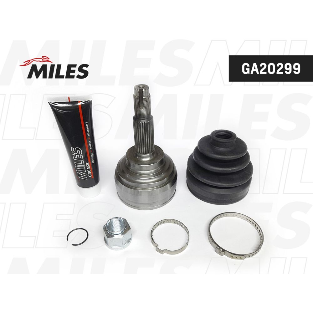 ШРУС наружный NISSAN MAXIMA/PRIMERA 2.03.0 98 (GKN 303126) GA20299 MILES GA20299, oem 3910073N00