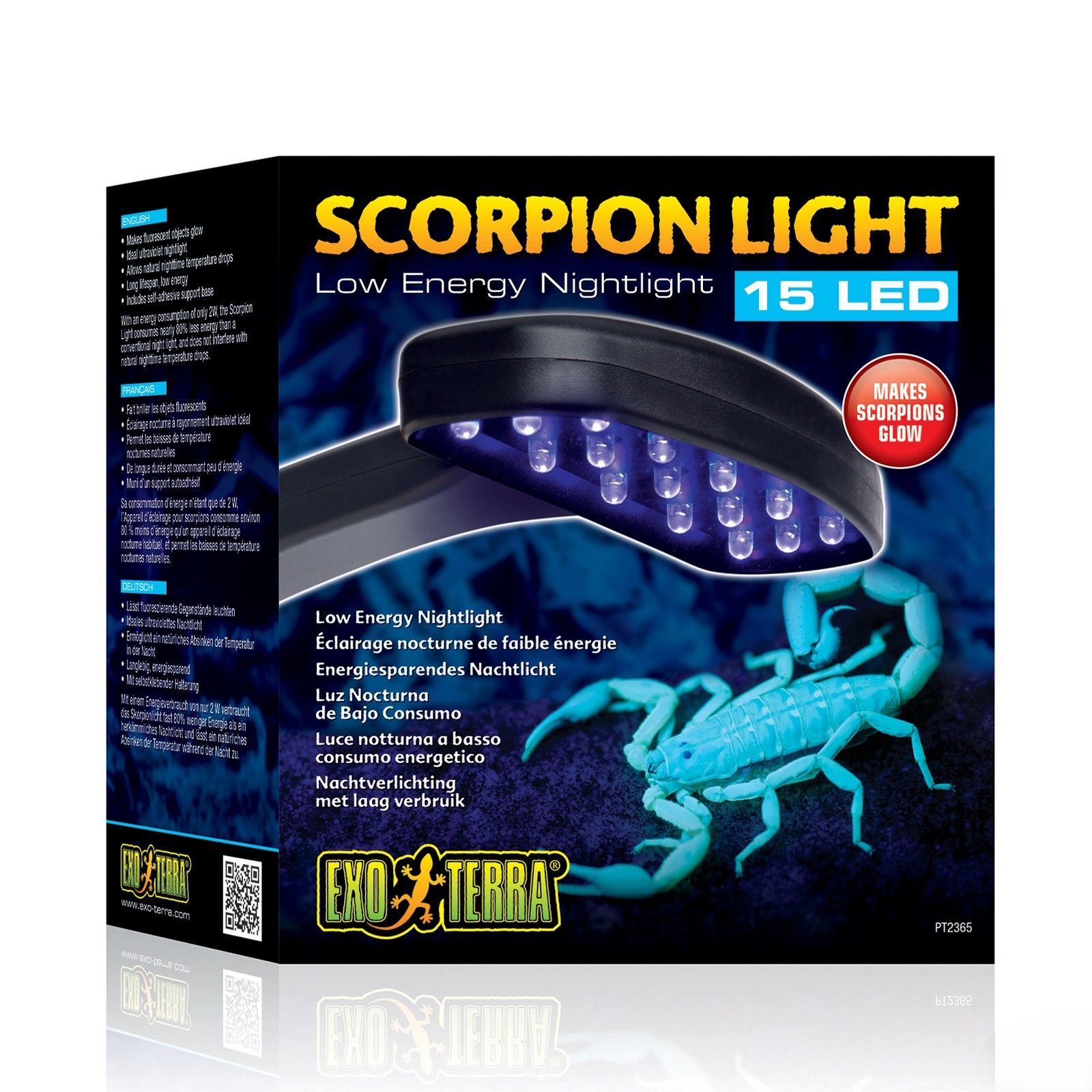 Светильник для скорпиона EXO TERRA "Scorpion Light", 2 Вт, PT2365