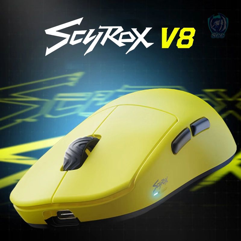 ScyroxИгроваямышьбеспроводная,желтый