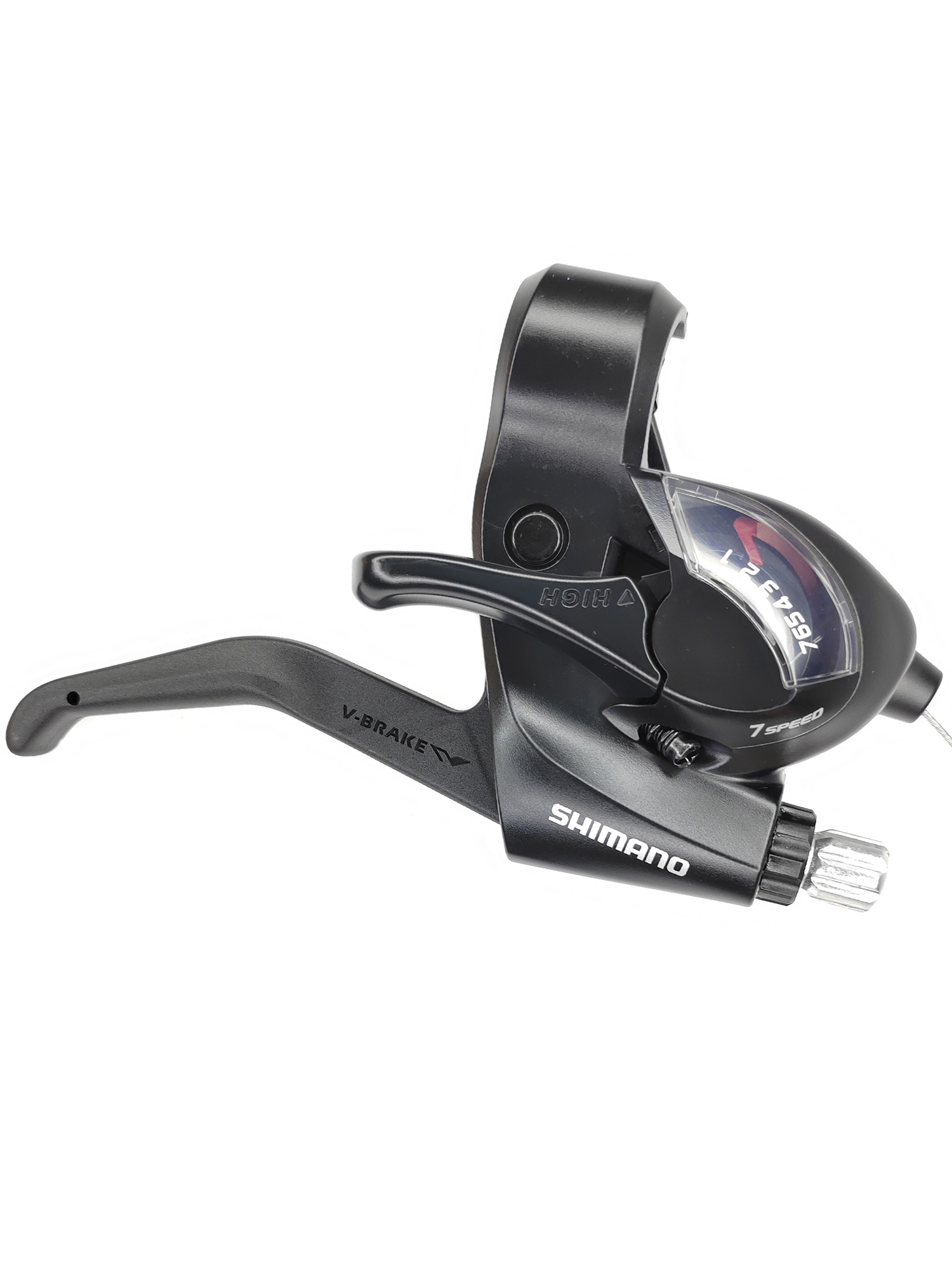 Shimano Шифтер ручка тормоза ST-EF41, серия Tourney, 7 скоростей, под правую руку, трос 205 см, черный — Товары для велоспорта — фото 2