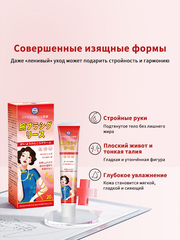 Крем для похудения жиросжигающий,антицеллюлитный для похудения,для рук(图4)