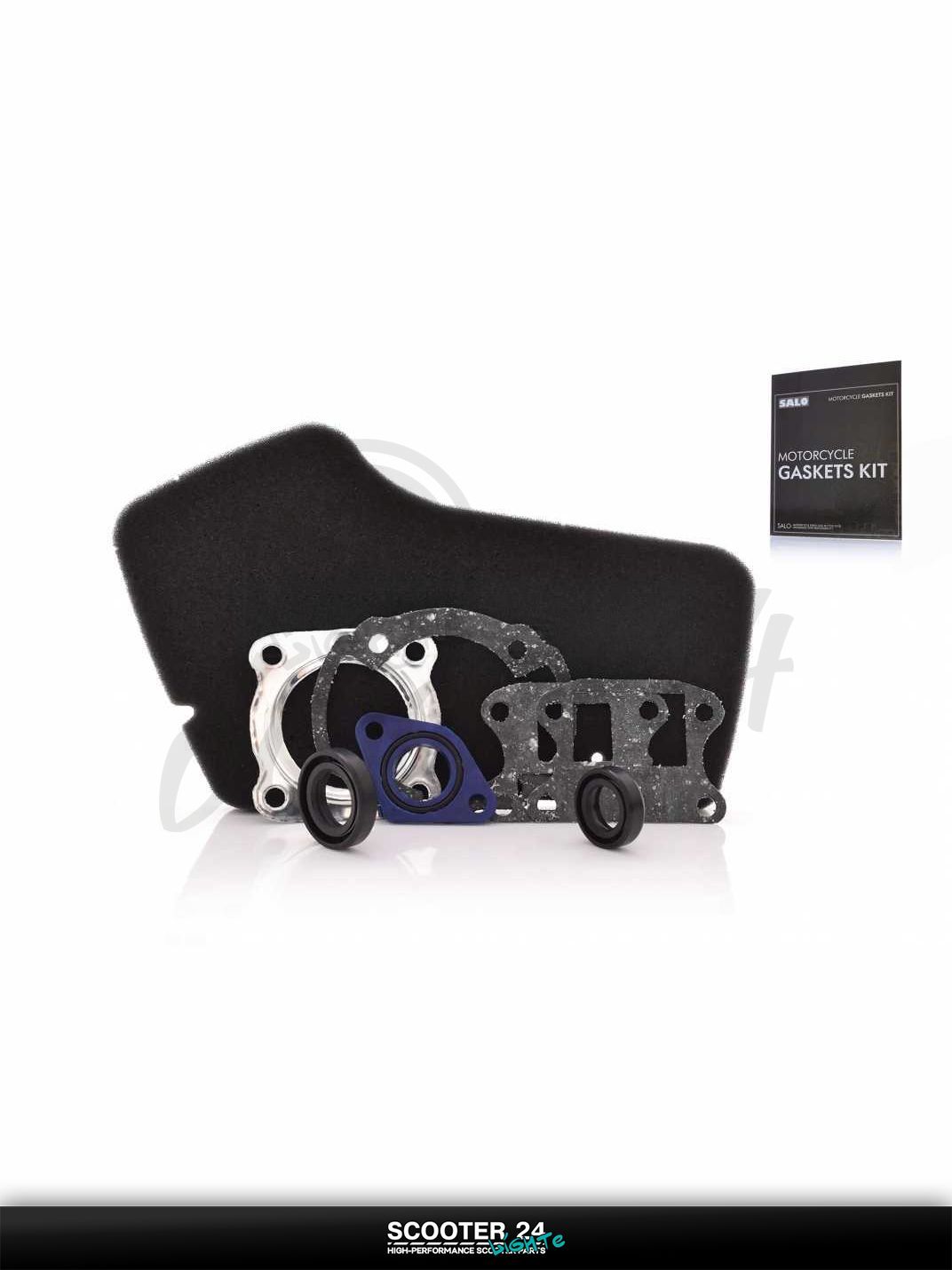 Ремкомплект двигателя (расходники) на скутер Honda Dio AF - 18 / 27 / Giorno толстый вал / Хонда Дио АФ Джорно и Такт/28 "SALO"