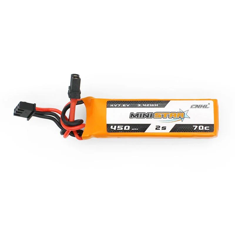 CNHL MiniStar 2S HV 7.6V 450mAh 70C Lipo CNHL MiniStar 2S HV 7.6V 450mAh 70C Lipo