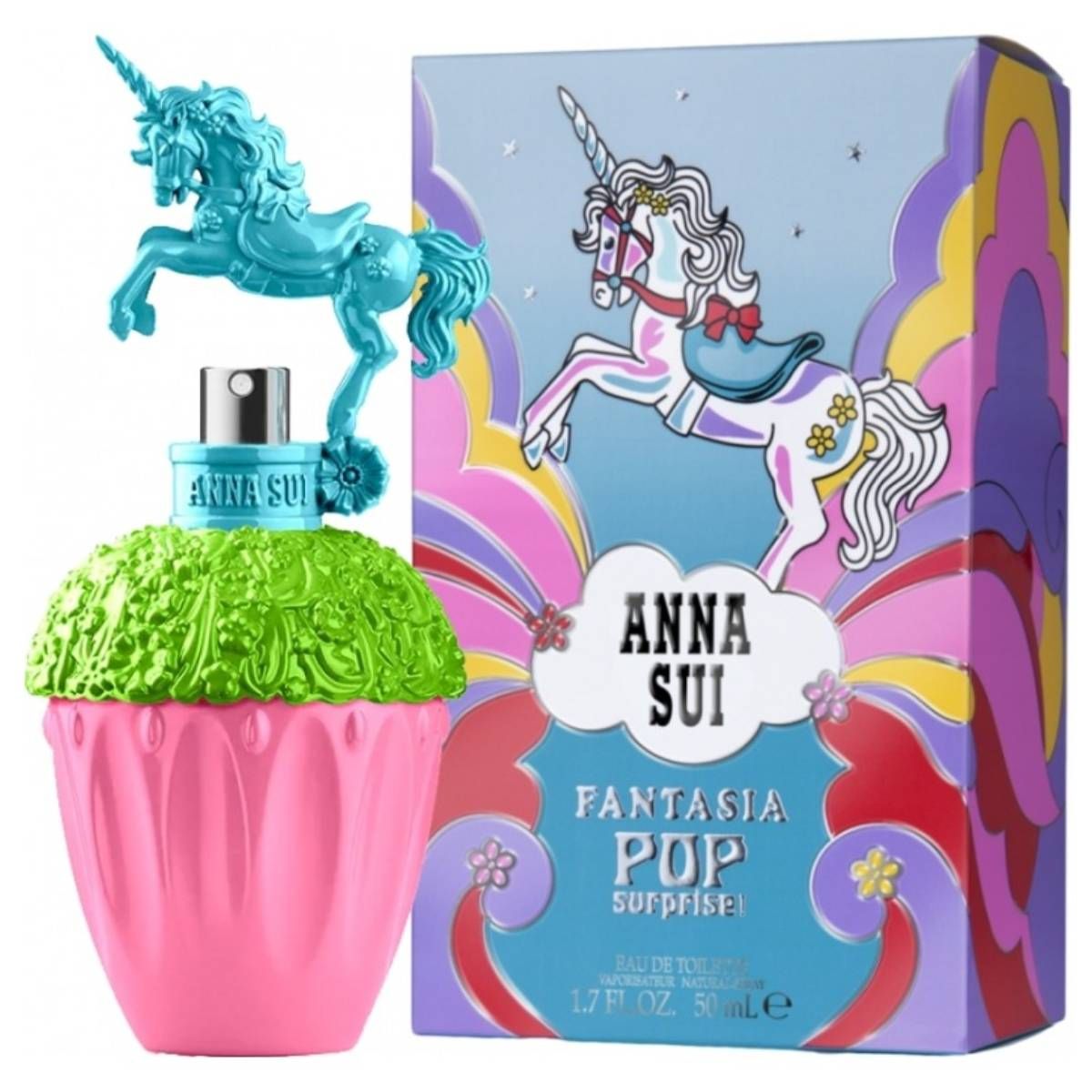 ANNA SUI FANTASIA POP SURPRISE GREEN BLUE Туалетная вода для женщин 50 мл ANNA SUI