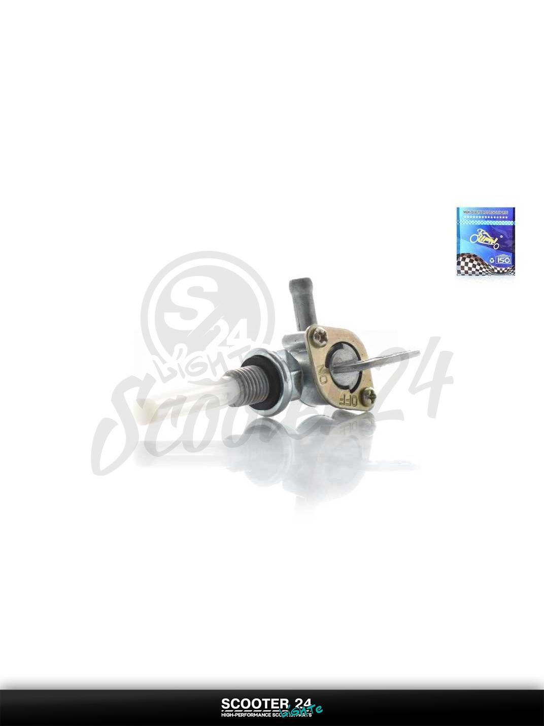 Кран топливный ручной на мотоцикл и питбайк Irbis TTR 110 кубов / Ирбис ТТР YX110 "LIPAI"