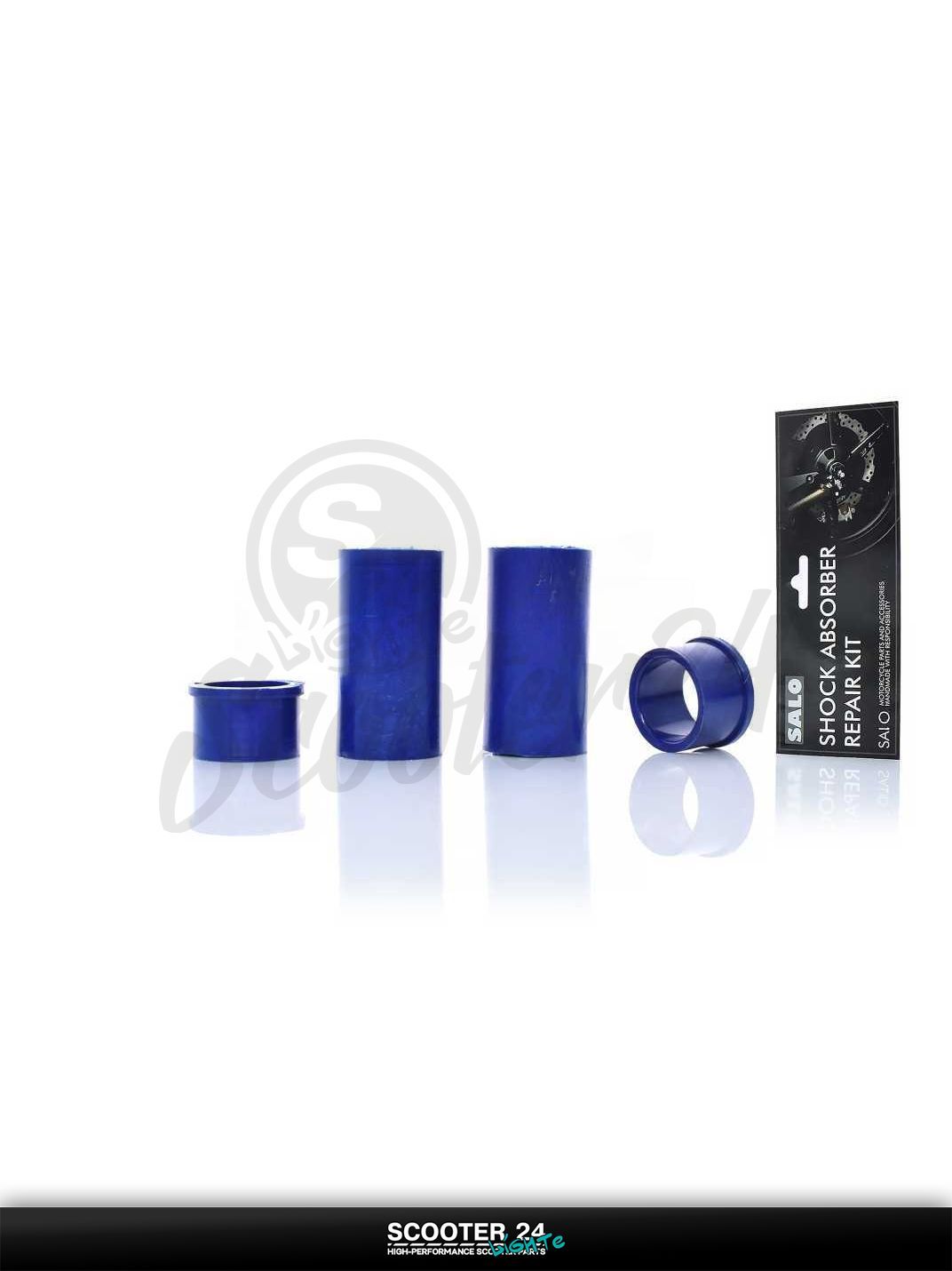 Ремкомплект вилки на скутер Suzuki Address и Sepia AD / Сузуки Аддресс и Сепия горизонтальный 50-80 кубов, LETS "SALO" (втулки 22mm)
