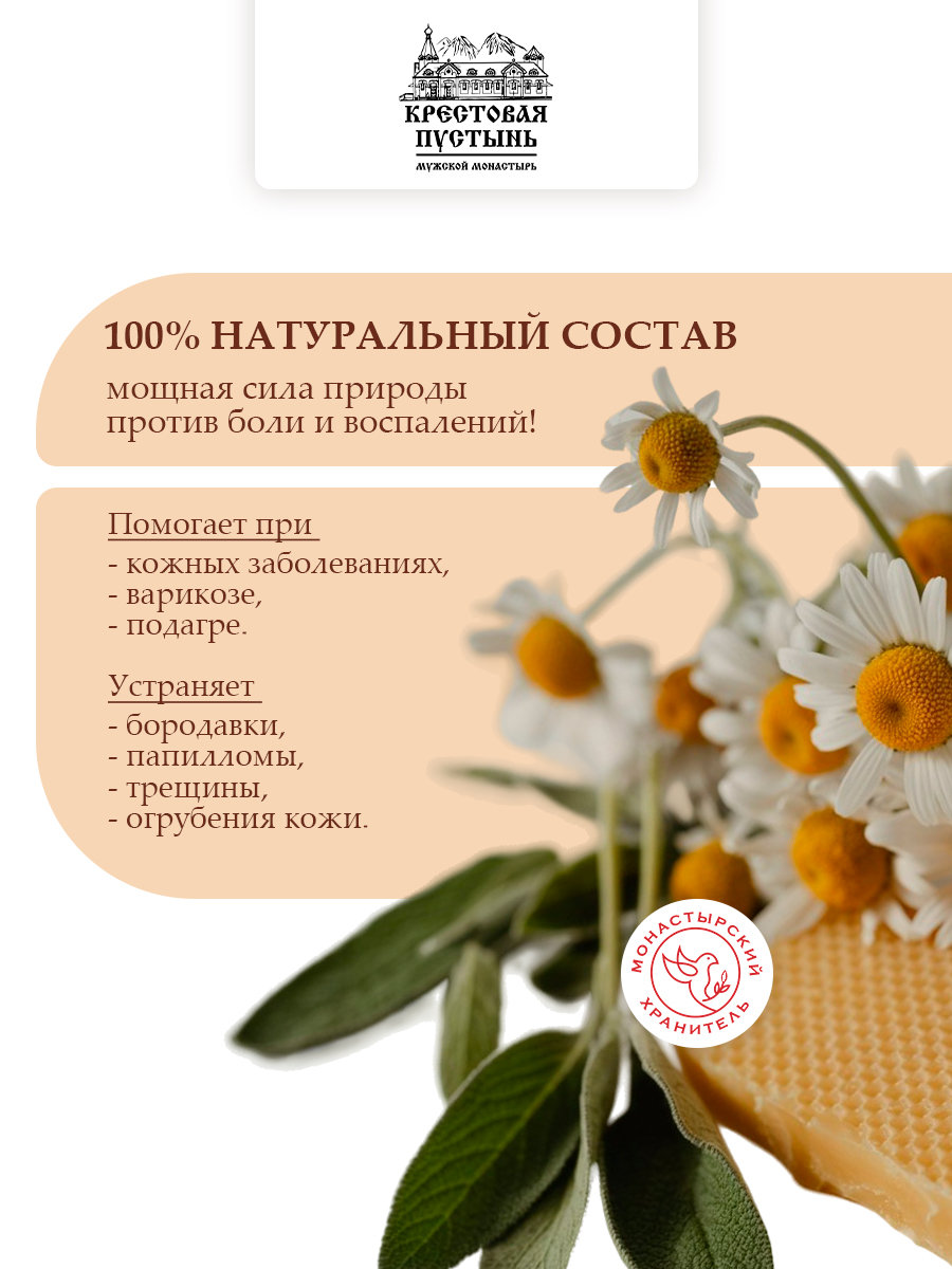 Монастырский линиментин Живица с мухомором мощное натуральное средство для заживления и обезболивания