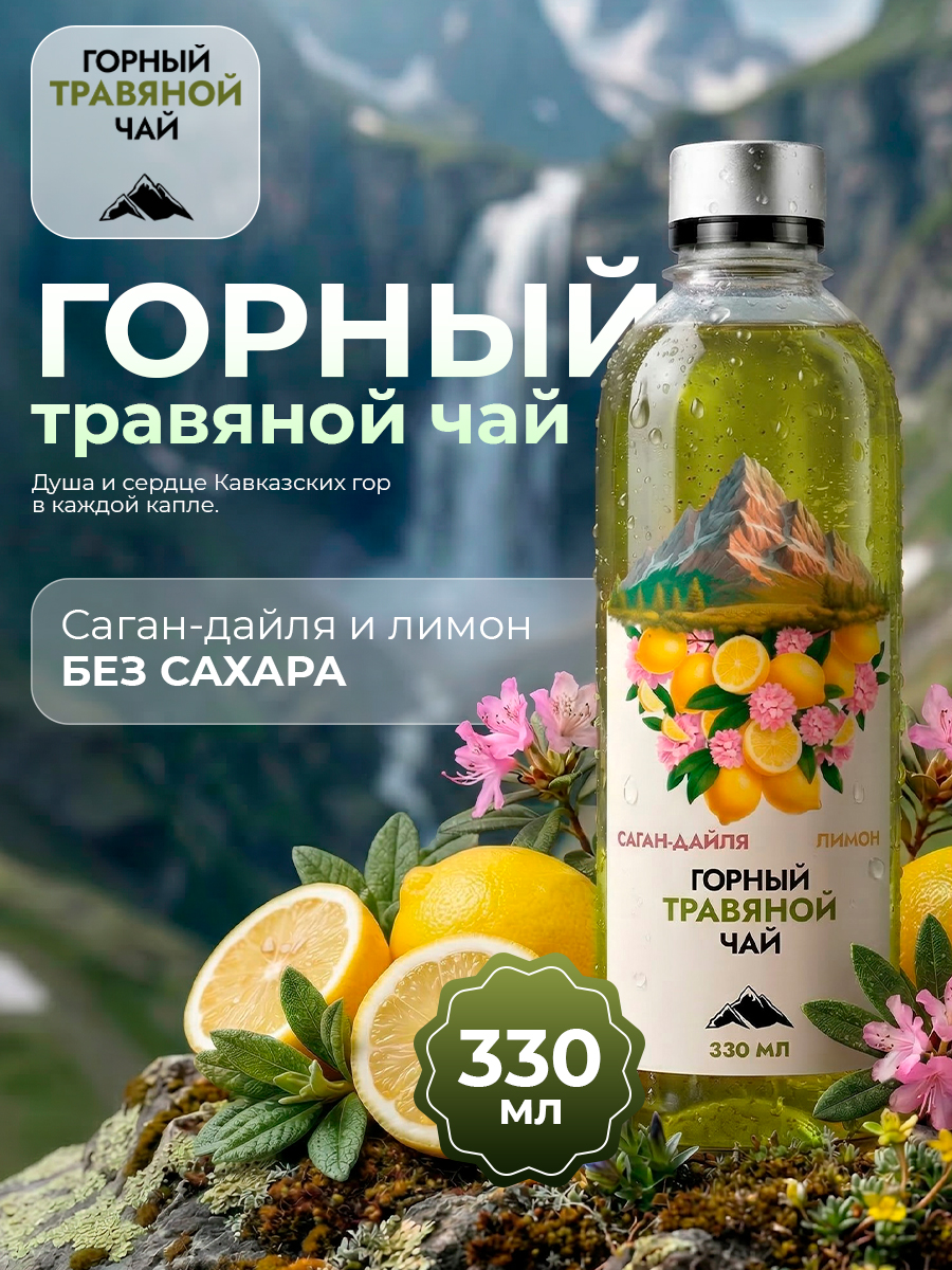 Горный чай травяной Саган-дайля и лимон