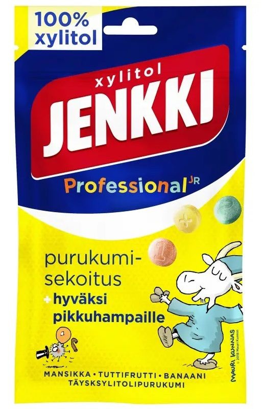 Жевательная резинка ассорти Jenkki Professional 70 гр #1