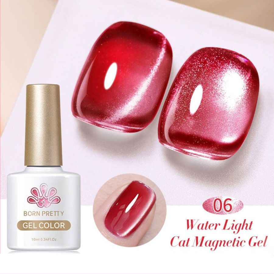 Born Pretty, Water Light Cat Magnetic Gel- магнитный гель-лак кошачий глаз WL-06, 10 мл  #1