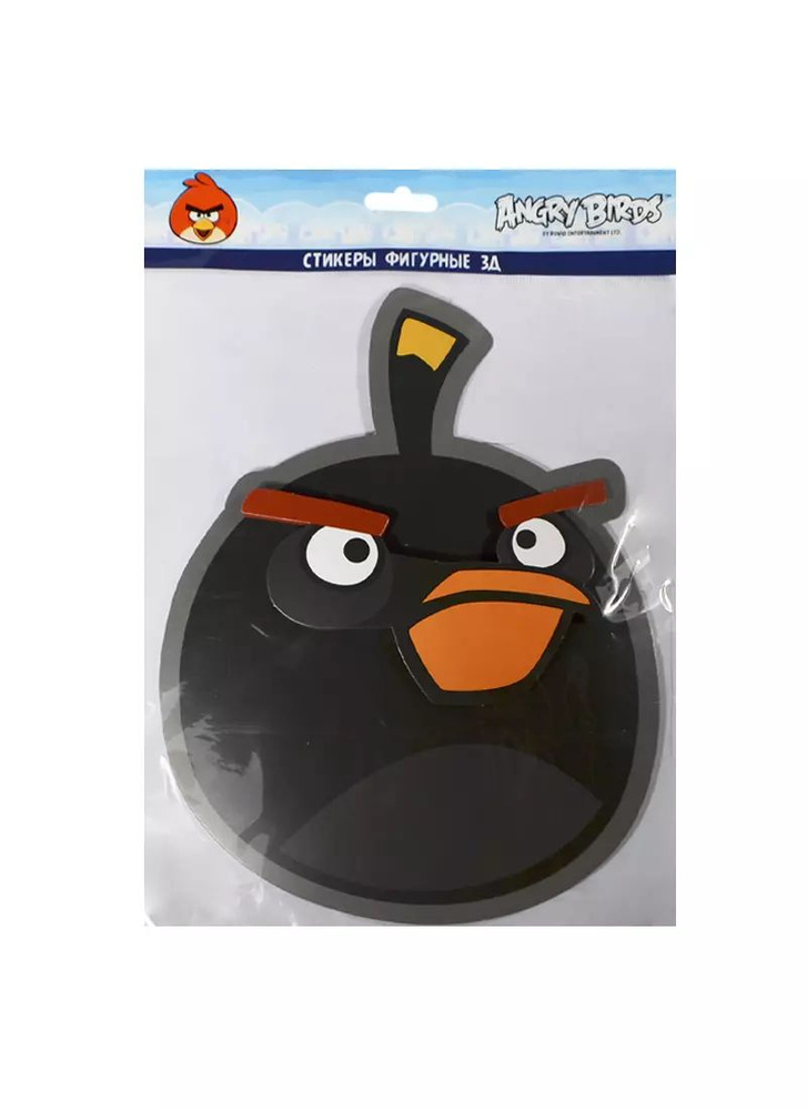 Centrum Наклейка-стикер 3D Angry Birds/Энгри бёрдз 25*35см в асс. 84787  #1