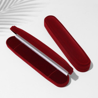 Футляр бархатный под браслет/цепочку/часы Классика , 22,2 4,6 3,5