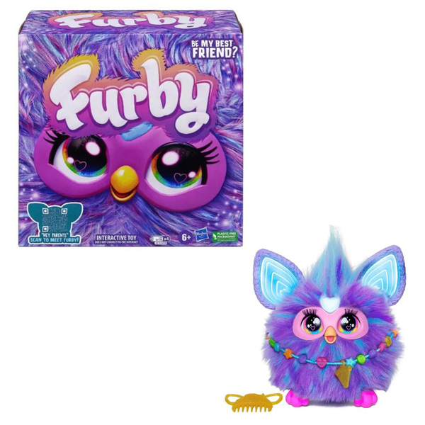 Интерактивная игрушка Hasbro Furby, музыкальная мягкая игрушка брелок ...