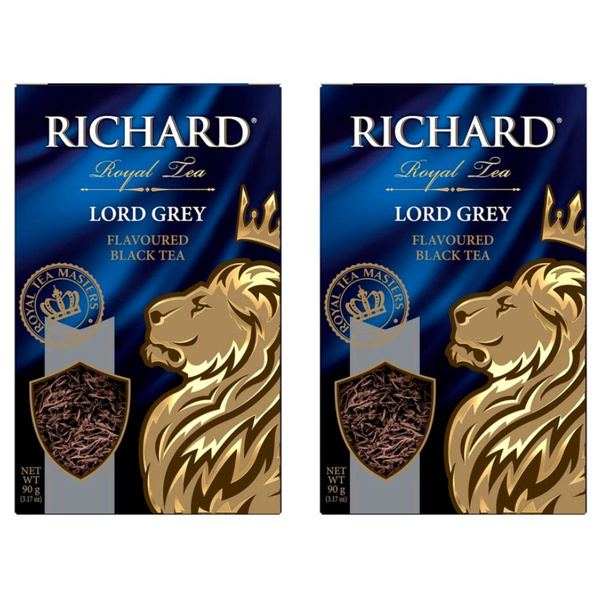 Чай черный Ричард Лорд Грей 90 грамм 2 штуки - купить с доставкой по ...