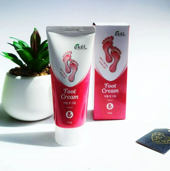 Ekel Крем для ног успокаивающий с экстрактом розы - Foot cream rose ...