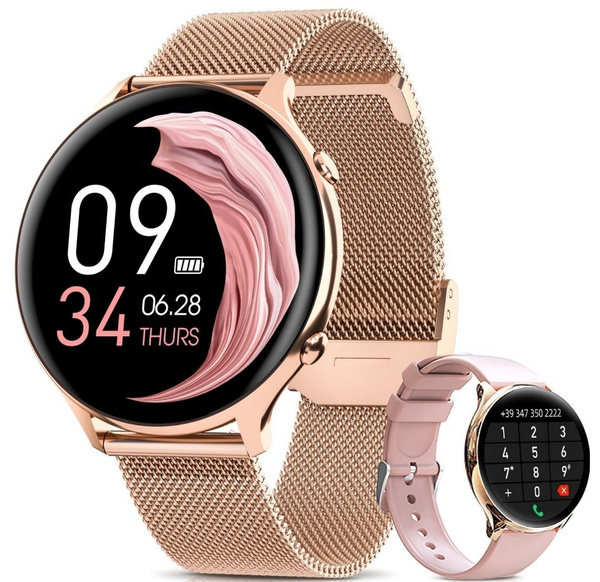 Купить смарт-часы Smart Watch Женские Premium с Bluetooth Calling, 1.39 ...