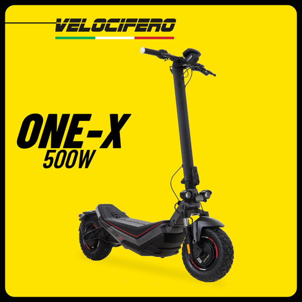 Электросамокат Velocifero ONE-X 500W*2 Полноприводный с мягкой ...