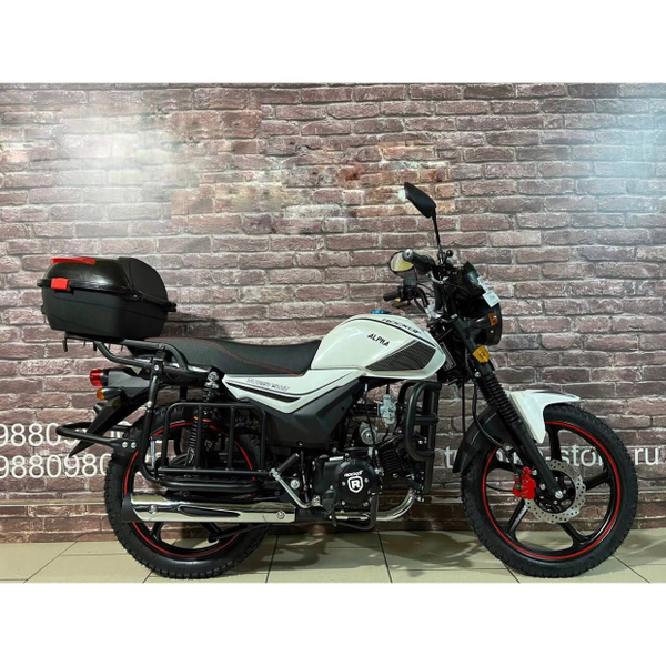 Мопед Alpha Tourist 125 cm3 Premium (2024) - купить с доставкой по ...
