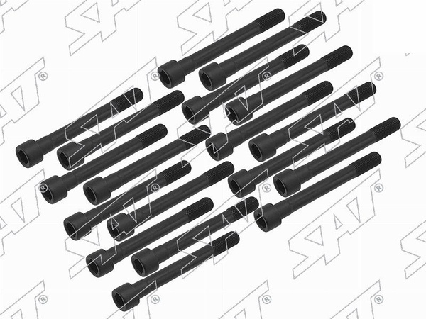 Болт ГБЦ (комплект) MITSUBISHI 4G63/4G64/4D55/4D56T/D4BH/D4BA