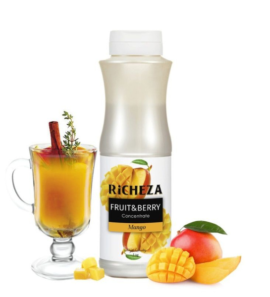 RICHEZA Концентрат Манго для приготовления напитков, чая, лимонада ...