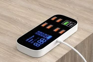Сетевое зарядное устройство ASOMETECH Многопортовая USB-зарядная ...