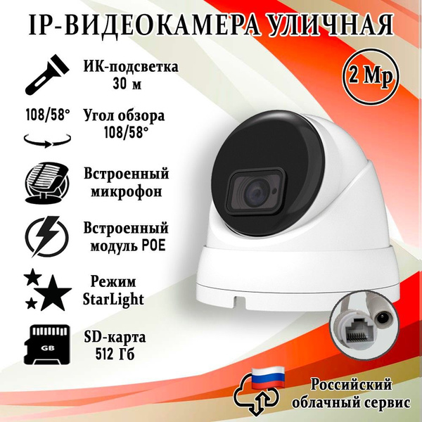 Камера видеонаблюдения 2Mpix 2.8mm 1920×1080 Full HD - купить по низким ...