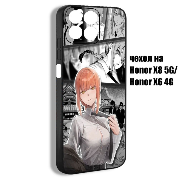 чехол на Honor X6 4G Макима человека бензопила аниме максима рисунки ...