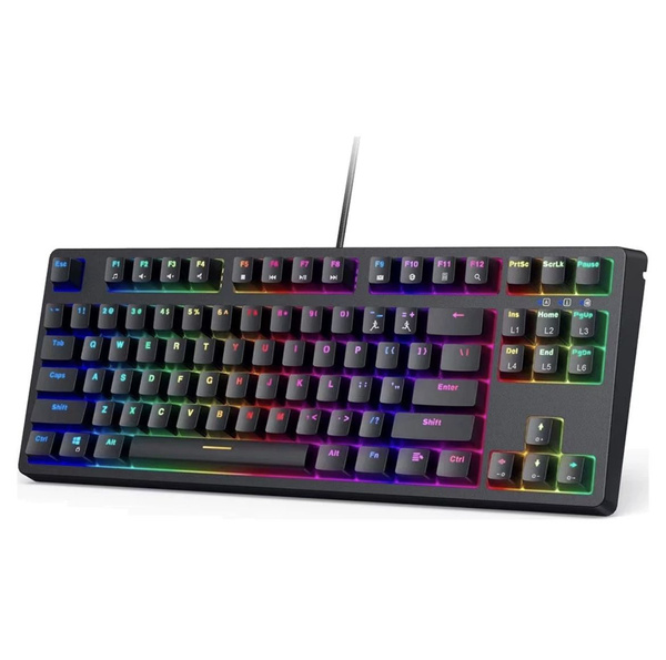 Механическая, Оптико-механическая клавиатура AUKEY KM-G15 RGB ...