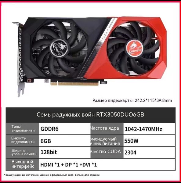 Видеокарта 3 ГБ GDDR6 - купить по низким ценам в интернет-магазине OZON ...