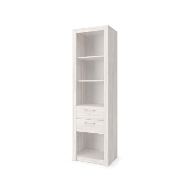 Шкаф-пенал MySTAR Шкаф для книг 1787, Вирджиния, 57x42.6x197.7 см ...