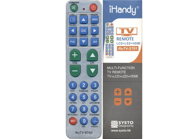 Пульт ДУ iHandy RuTV-ST01 - купить по выгодной цене в интернет-магазине ...