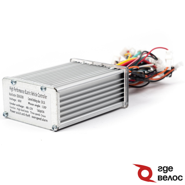 Контроллер ГдеВелос 350-500W 60V для электровелосипеда "Колхозник ...