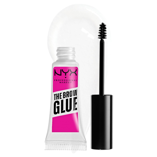 NYX PROFESSIONAL MAKEUP The Brow Glue, гель для бровей экстремальной ...