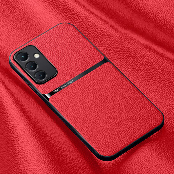 Кожаный чехол для Samsung Galaxy A34 5G,Магнитная ударопрочная задняя ...