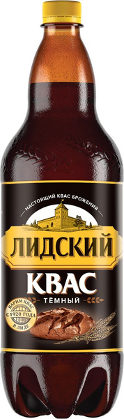 Квас Лидский Темный, 1,5 л - купить с доставкой по выгодным ценам в ...