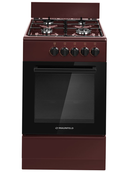 Газовая плита MAUNFELD MGC50GEBR01D - купить по выгодной цене в ...
