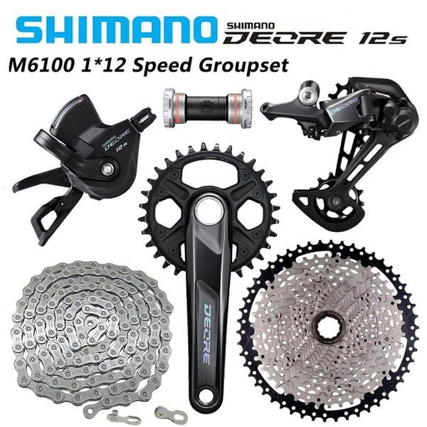 Shimano Deore M6100, группа скоростей 1x12, переключение SL-R/RD (С ...
