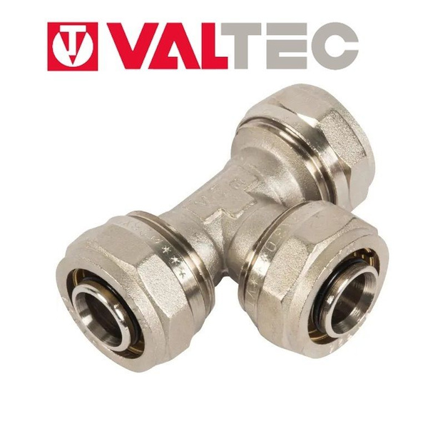 Тройник обжимной 26*26*20, Valtec, VTm.331, 331262620 - купить по ...