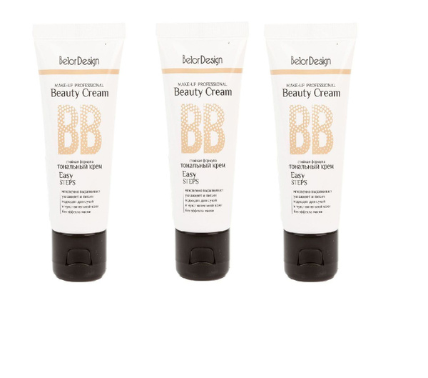 Belor Design Тональный крем для лица BB beauty cream тон 103 32 г, 3 шт ...