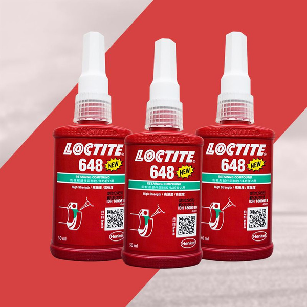 Фиксатор цилиндрических соединений Loctite 648 для склеивания и ...