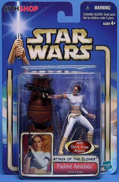 Фигурка Star Wars Attack of the Clones Padme Amidala Arena Escape 3.75 ...