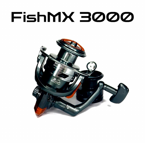Катушка Рыжая Тема для спиннинга FishMX, Безынерционная, 3000, Передний ...