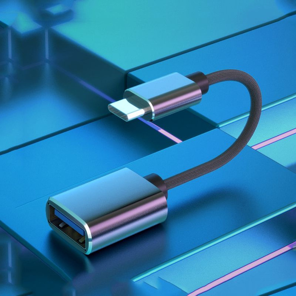 Переходник USB - MICRO USB WALKER OTGMIC03/адаптер для передачи данных ...